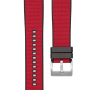Ремінець каучук + тканина  для Huami Amazfit Stratos / Amazfit Pace / GTR 47 MM / GTR 2 /  2e / Amazfit GTR 3 Червоний