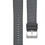 Ремінець  каучук + тканина для Samsung Galaxy Watch 3 45m / Gear S3 Frontier / Galaxy Watch 46 мм і д. Сірий