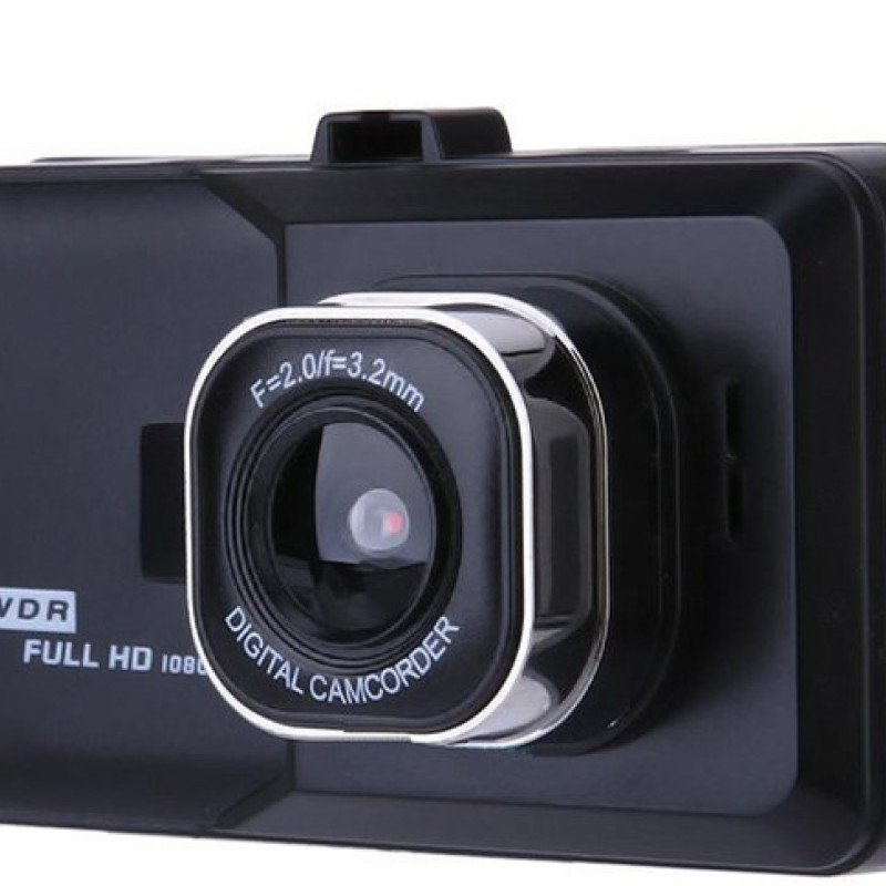 Відеореєстратор автомобільний з мікрофоном та USB одна камера 3 дюйми G сенсор Binmer T-710