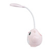 Лампа настільна дитяча акумуляторна з USB 4.2 Вт сенсорний настільний світильник Сова CS-289 Рожевий