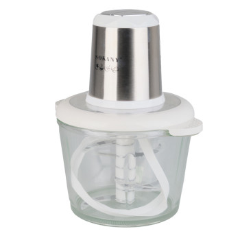 Блендер чопер подрібнювач 800 Вт 3 л м'ясорубка на 4 леза та 2 режими швидкості Sokany SK-YM-7034