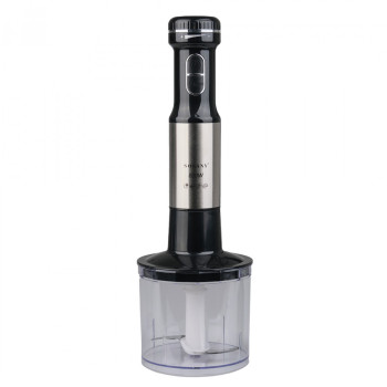 Блендер заглибний ручний 4 в 1 полегшений з нержавіючої сталі 800 Вт 2 режими швидкості, чаша 2 л Sokany SM-768-4