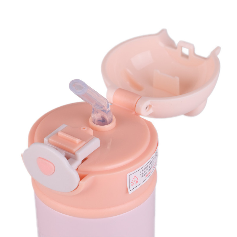 Термос дитячий з поїльником 420 мл термокухоль із нержавіючої сталі до 12 годин