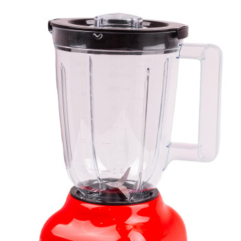 Блендер портативний 2 в 1 з чашею 1,5 л і 3 режими швидкості 500 Вт Sokany SK-168 Червоний
