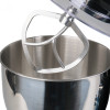 Міксер планетарний з чашею з нержавіючої сталі 2200 Вт 6 режимів швидкості і 3 насадки 8л