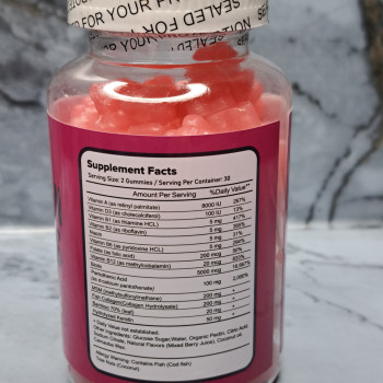 Колагенові жувальні ведмедики для волосся шкіри та нігтів