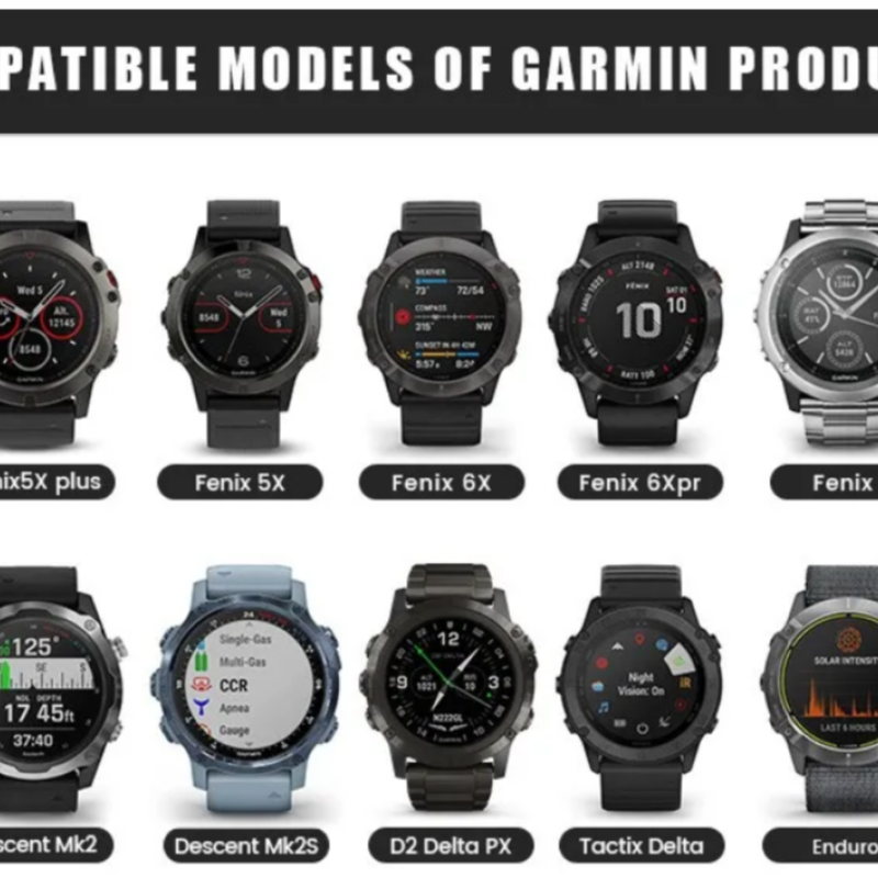 Тканинний ремінець для Garmin Fenix Epix Pro / Instinct 2X /  Tactix 7 / Enduro / Descent 26 MM
