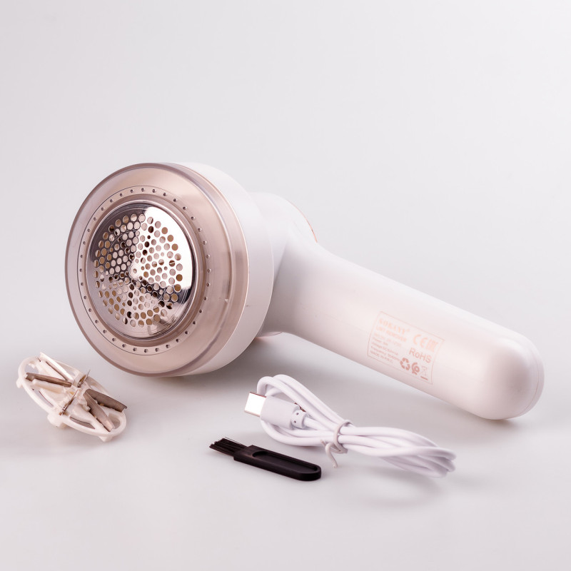 Машинка для стрижки ковтунців акумуляторна 9 Вт 2 на 500 mA тример для чищення одягу ручний SOKANY SK-12005