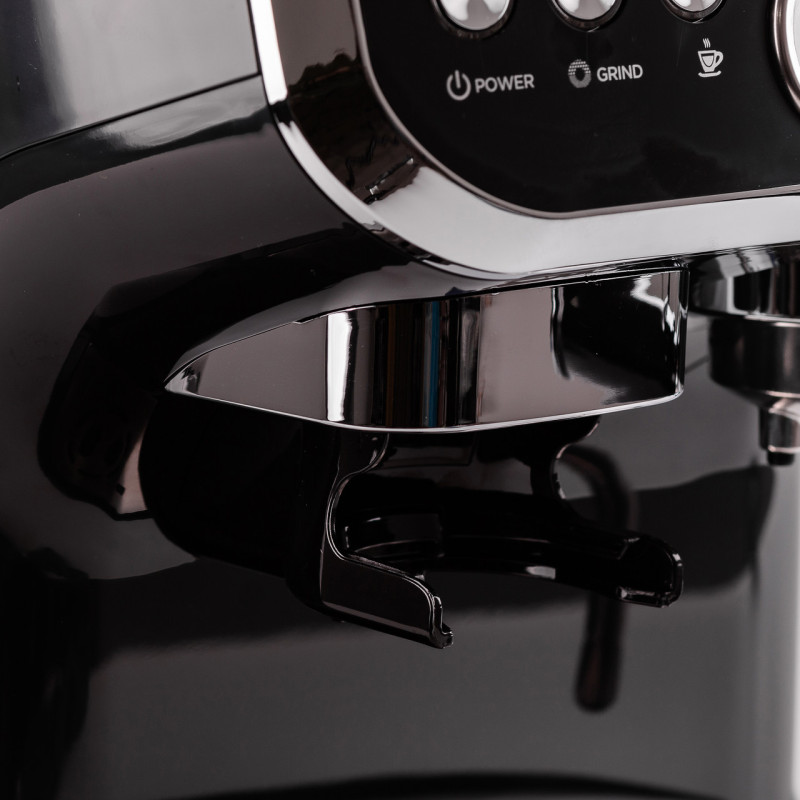 Кавоварка професійна електрична з кавомолкою 1560 Вт 2 л Sokany SK-6866