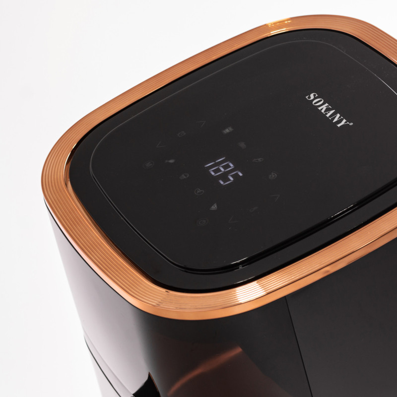 Аерофритюрниця Sokany Healthy AirFryer 1300W 4.8l мультипічі аерогрилі