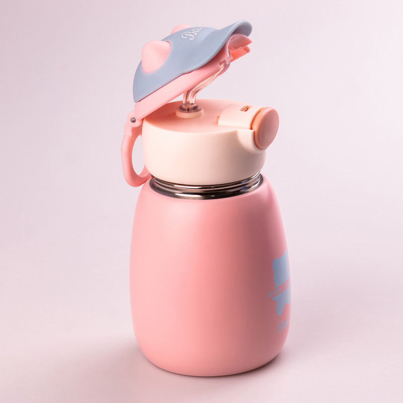 Термос дитячий з поїльником 500 мл термокружка з нержавіючої сталі до 12 годин