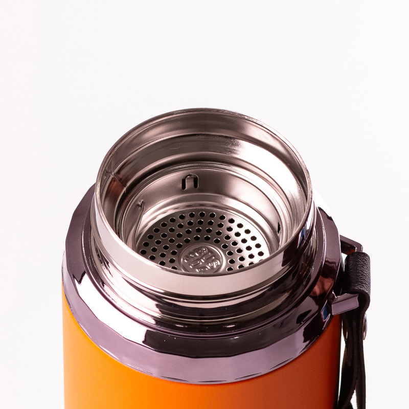 Термос із нержавіючої сталі з ремінцем Baicc 800 мл