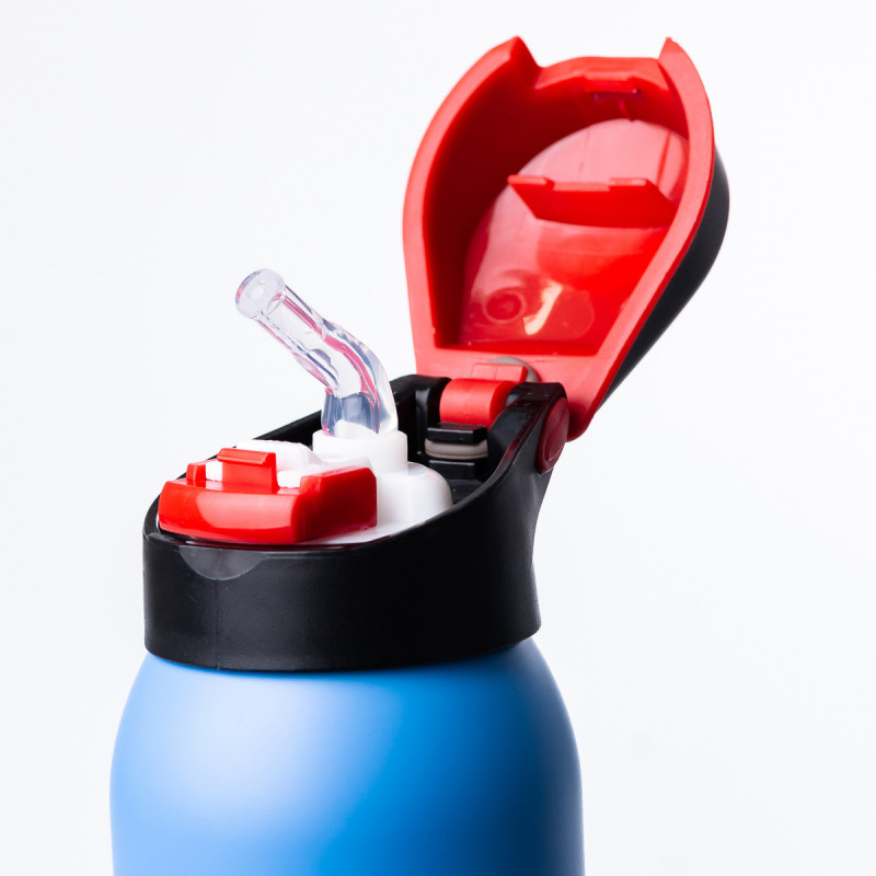 Термос металевий з поїлкою 500 мл термокухоль із нержавіючої сталі до 12 годин