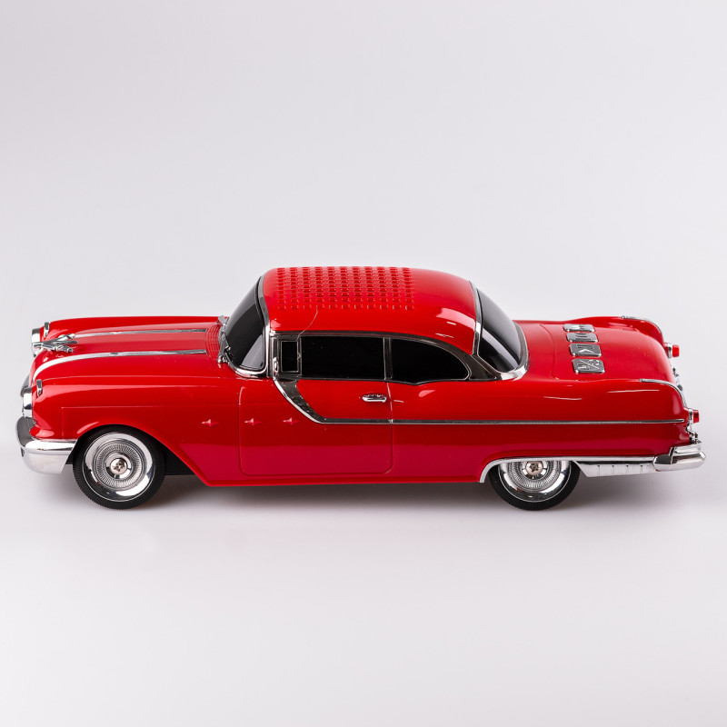 Портативна колонка Bluetooth бездротова у формі машинки 10 Вт потужна Червоний