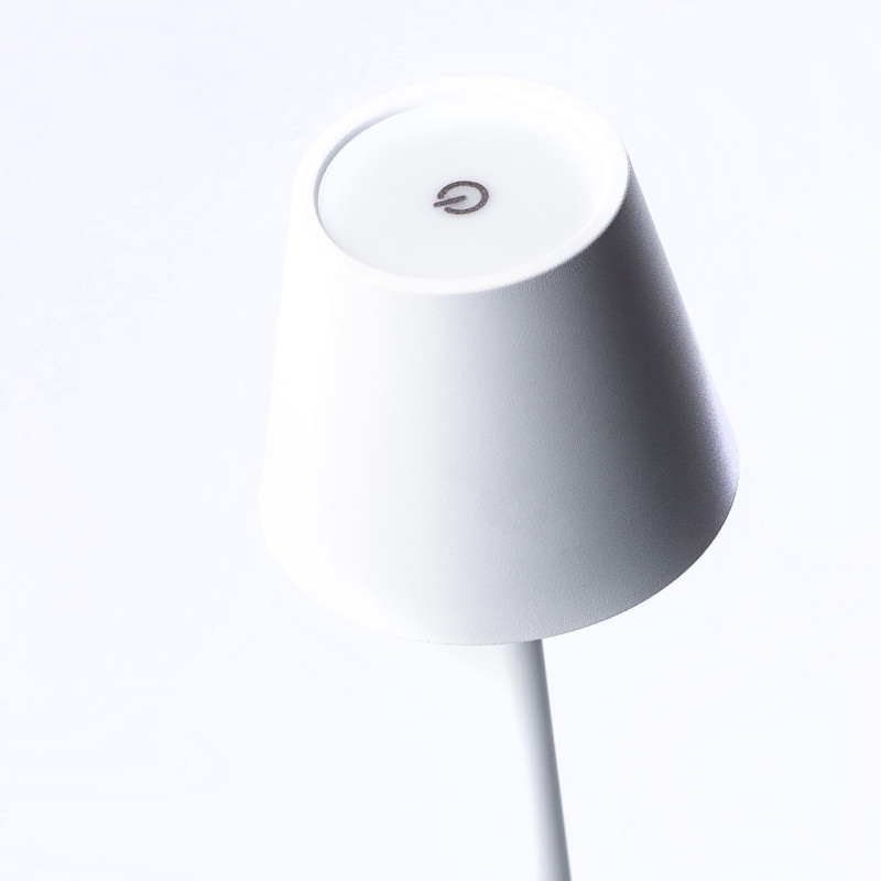 Лампа настільна акумуляторна в скандинавському стилі 5 Вт 5200mA настільний світильник Білий