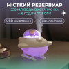 Зволожувач повітря для дому літак портативний USB 220 мл ароматичний дифузор з підсвічуванням Білий