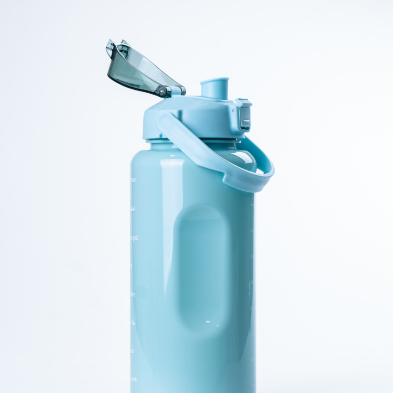 Пляшка для води набір 3в1 0.3л 0.9л 2л з дозатором М'ятний