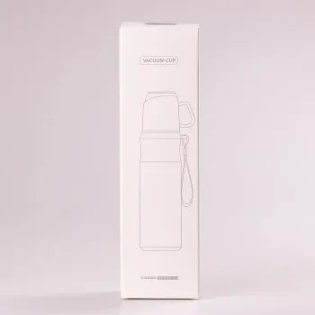 Термос із чашкою та ремінцем 600мл із нержавіючої сталі тепло до 12 годин Зелений