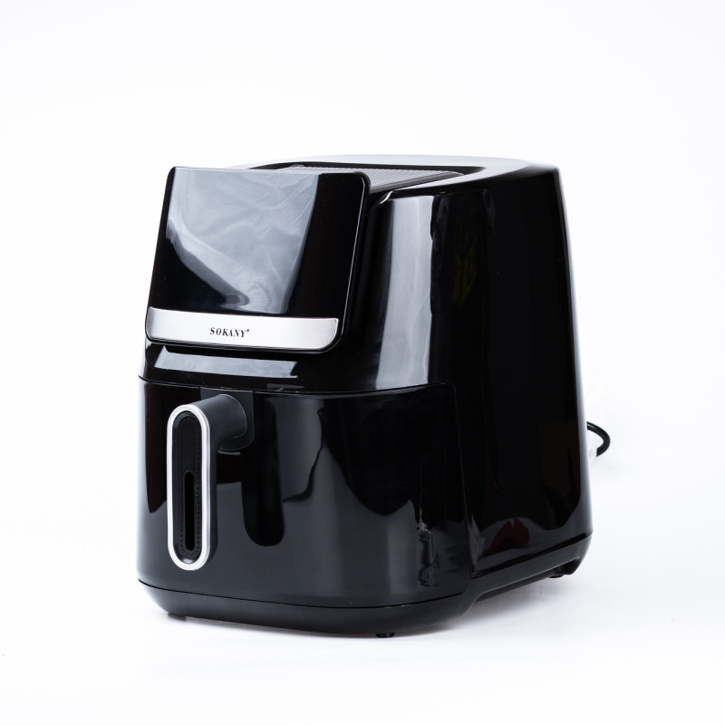 Аерофритюрниця електрична аерогриль 8.5 л 1800 Вт температура до 200 °C і таймер SOKANY