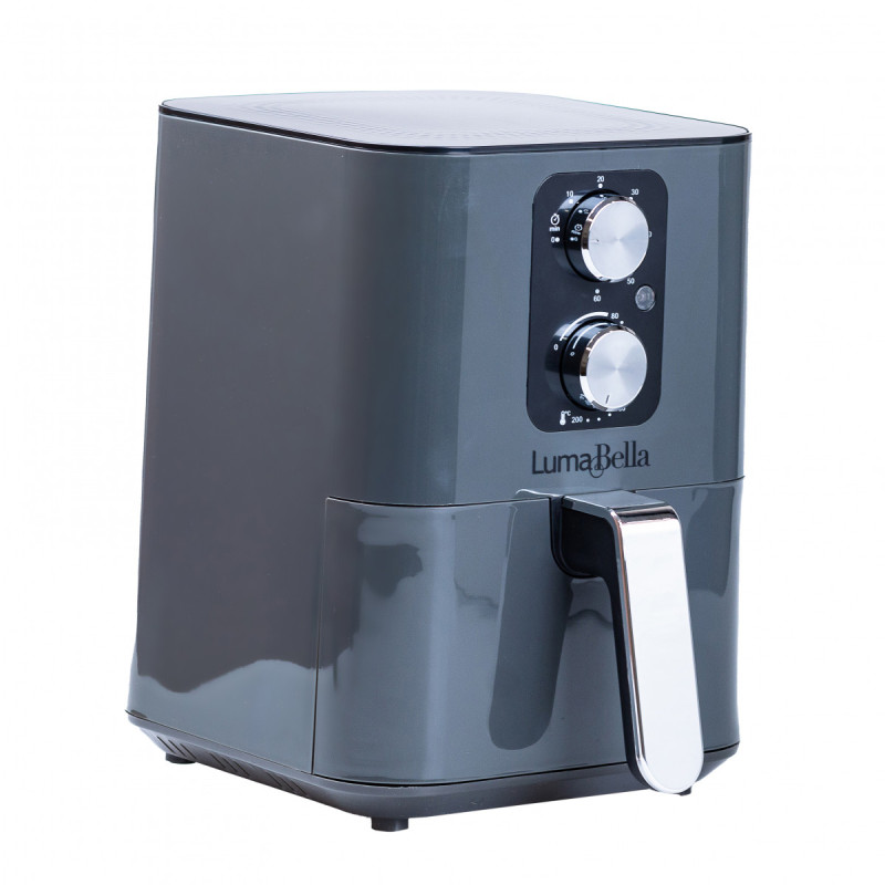 Аерофритюрниця електрична аерогриль 5.5 л 1400 Вт температура до 200 °C з таймером SOKANY