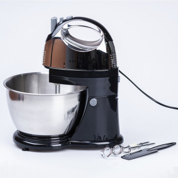 Міксер стаціонарний з чашею з нержавійки 5 режимів швидкості 800 Вт 4 л Sokany
