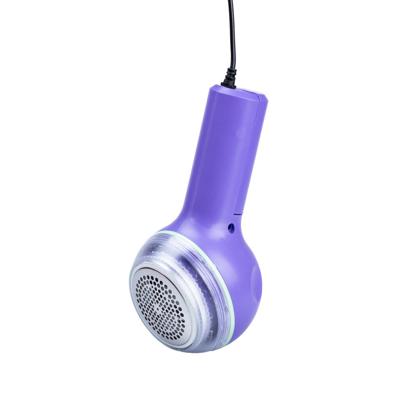 Машинка для стрижки ковтунців електрична Sokany Lint Remover 8 Вт тример для чищення одягу ручний Фіолетовий