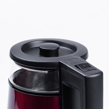 Електрочайник на 1.7 л з автоматичним відключенням 2000 Вт Sokany Червоний