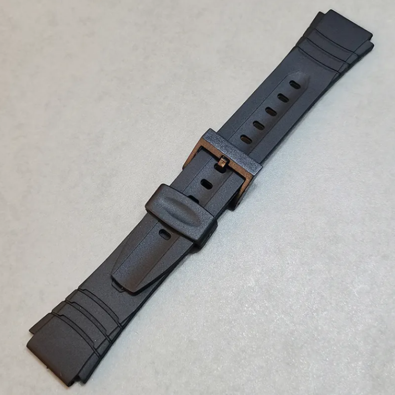 Полімерний ремінець для годинника Casio 18 мм