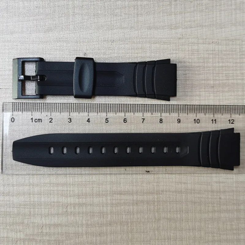 Полімерний ремінець для годинника Casio 18 мм