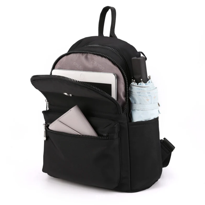 Водонепроникний нейлоновий рюкзак. Жіноча повсякденна сумка. Дорожній рюкзак. Синій