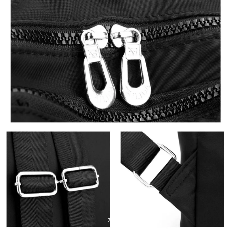 Водонепроникний нейлоновий рюкзак. Жіноча повсякденна сумка. Дорожній рюкзак. Синій