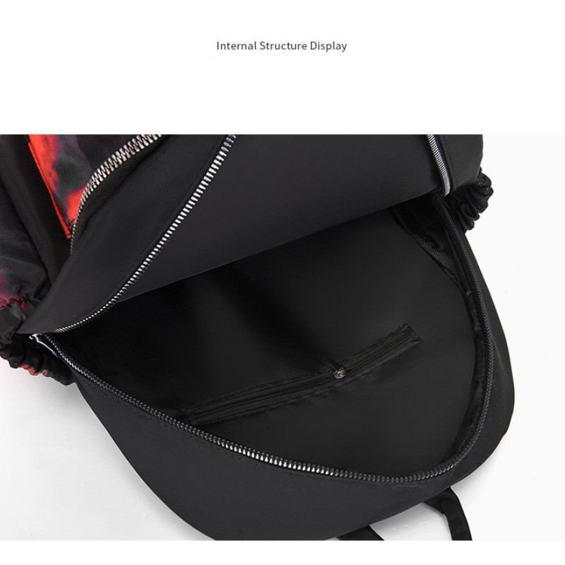 Водонепроникний нейлоновий рюкзак. Повсякденна сумка. Дорожній рюкзак. Чорний