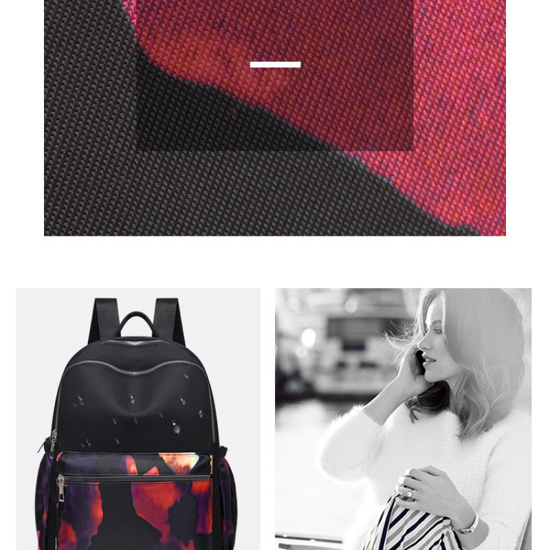 Водонепроникний нейлоновий рюкзак. Повсякденна сумка. Дорожній рюкзак. Чорний