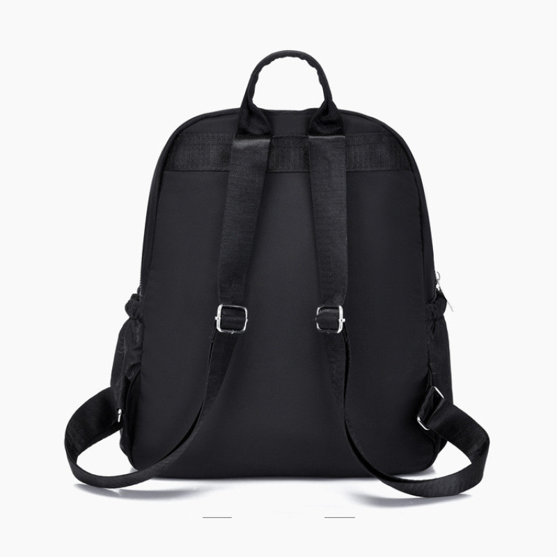 Водонепроникний нейлоновий рюкзак. Повсякденна сумка. Дорожній рюкзак. Чорний