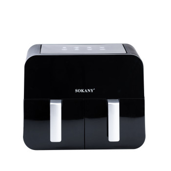Мультипічка аерофритюрниця з двома відділеннями Sokany SK-10005 Healthy AirFryer 2400Вт 10l
