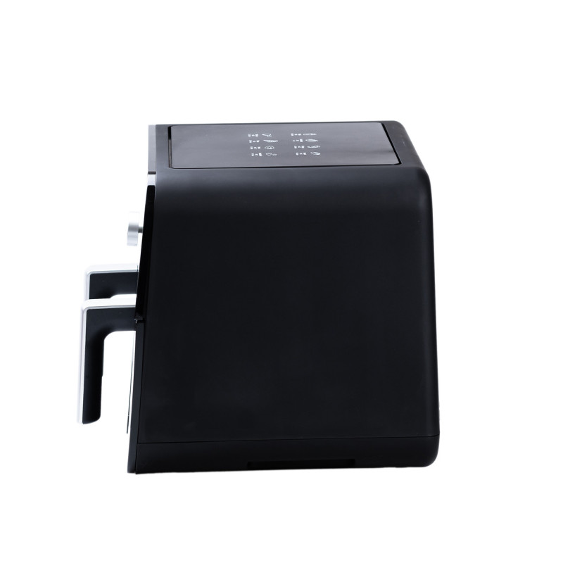 Аерофритюрниця електрична аерогриль 10 л 2400 Вт з двома відділеннями сенсорна SOKANY SK-10008 мультипіч