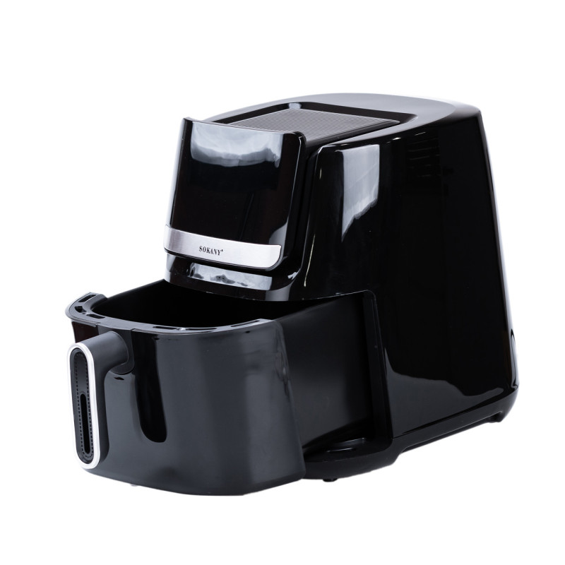 Аерофритюрниця електрична аерогриль з таймером і терморегулятором 6.5 л 1800 Вт SOKANY SK-10007