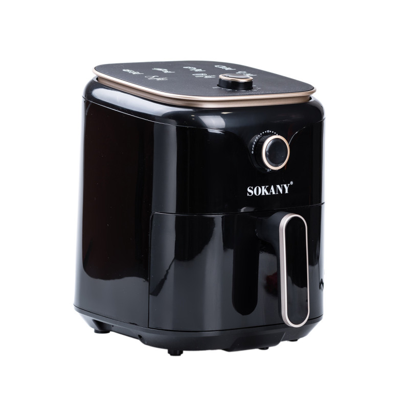Аерофритюрниця електрична з терморегулятором 6.5 л 1500 Вт аерогриль SOKANY SK-10024