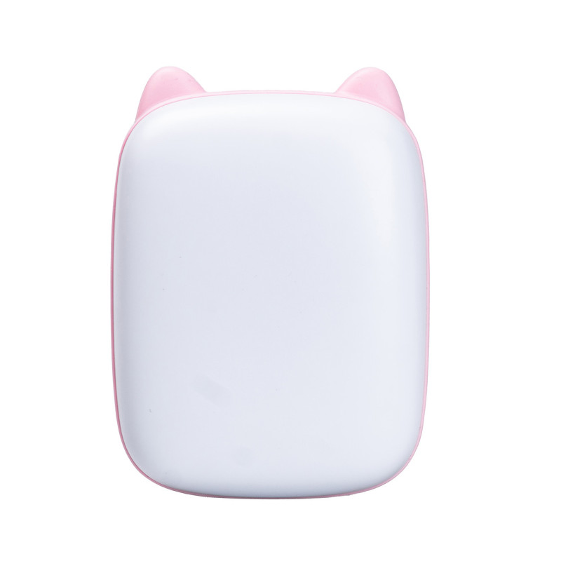 Дитячий міні-принтер портативний бездротовий з термодруком Рожевий