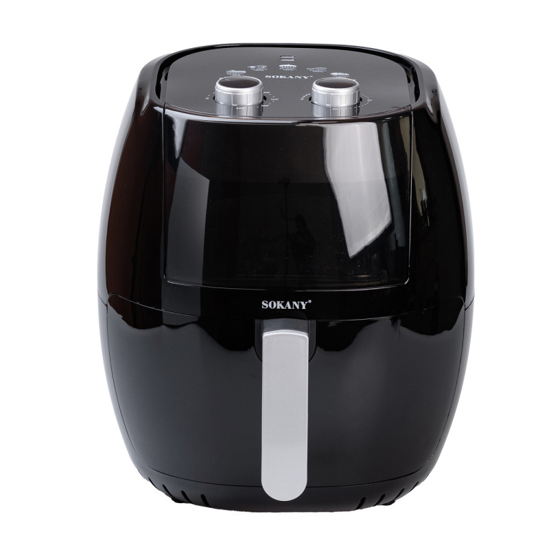 Аерофритниця електрична Sokany SK-8013 аерогриль з терморегулятором 1800 Вт мультипічь