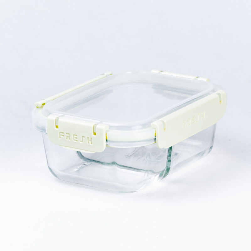 Контейнер для еды Fresh прямоугольный на 650 мл 2 відділення